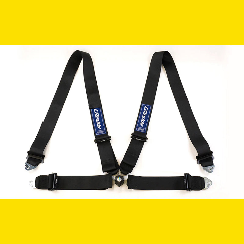 GREDDY X TRS RACING HARNESS 3INC 4PT RH BLACK