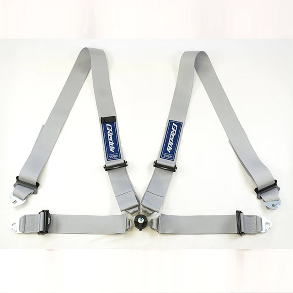 GREDDY X TRS RACING HARNESS 3INC 4PT LH SILVER