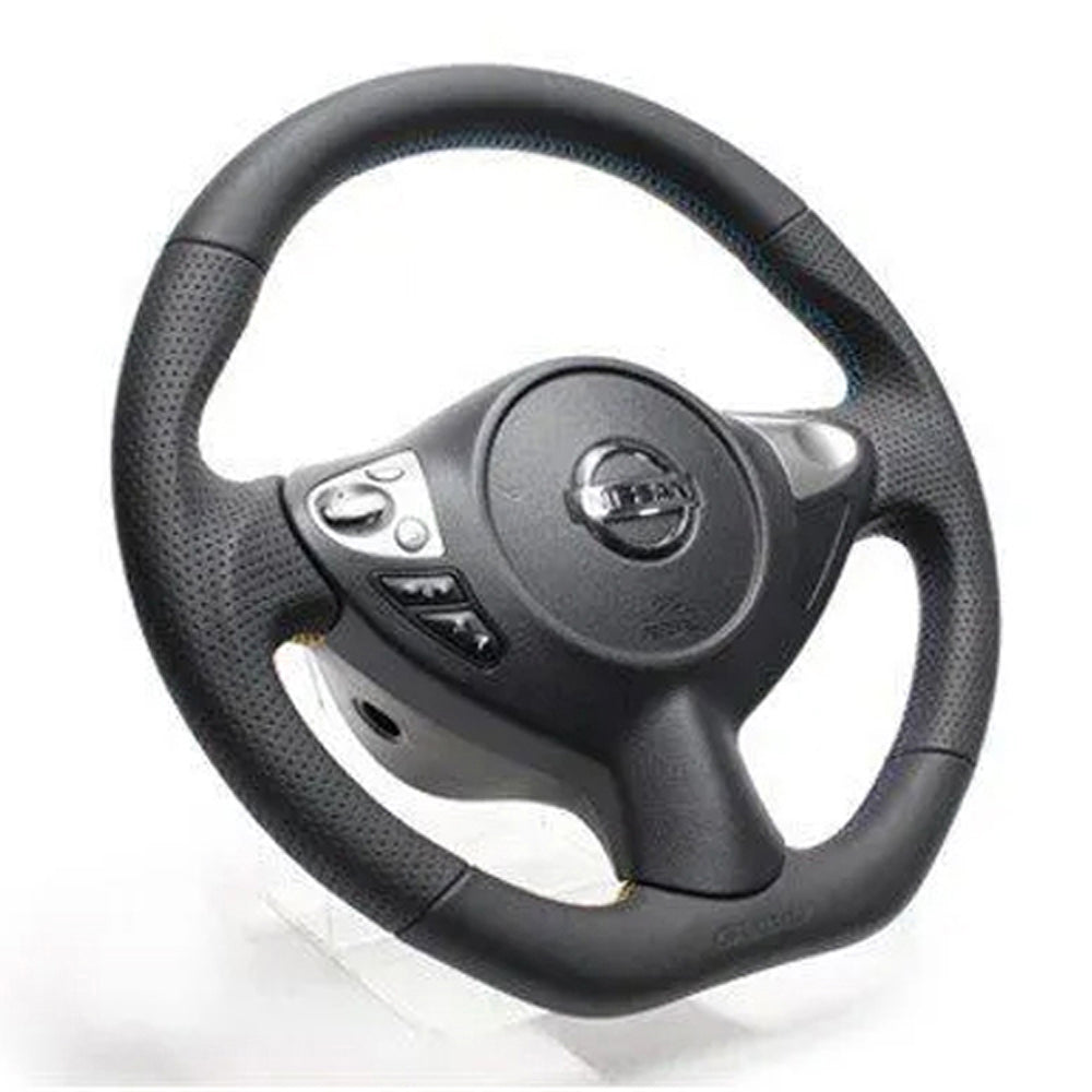 GREDDY STEERING WHEEL ALL LEATHER 3 COLORS STITCH Z34