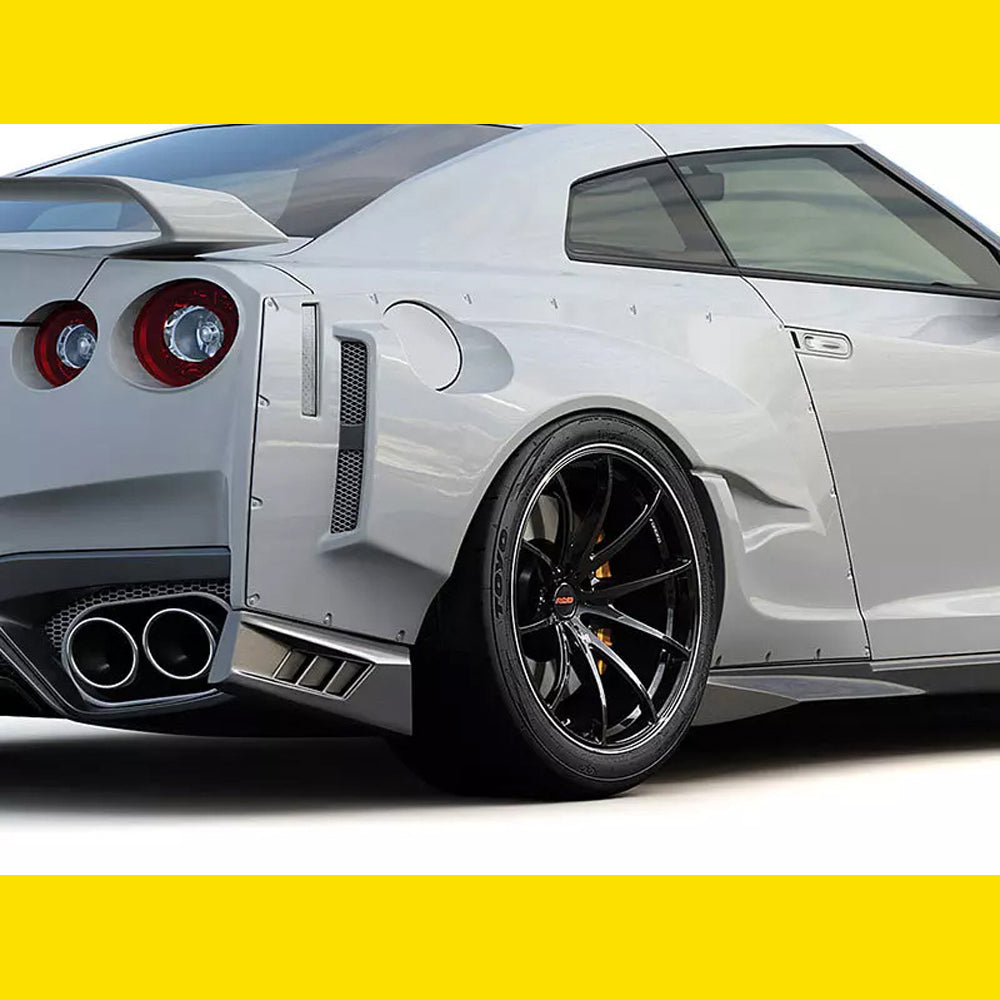 GReddy aero kit GT-R MY17 rear wide fender