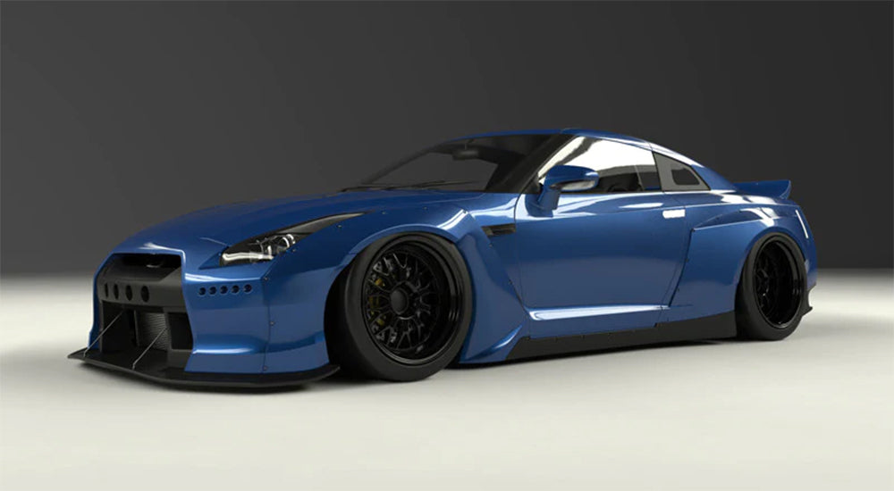 PANDEM NISSAN R35 GT-R Full Widebody Aero Kit VER 2 without Wings (FRP)