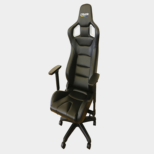 GREDDY RACING CHAIR TYPE 1 FABRICK BLACK