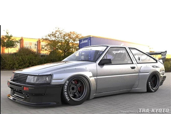 Pandem Toyota (AE86) Corolla Levin Hatchback without GT Wing