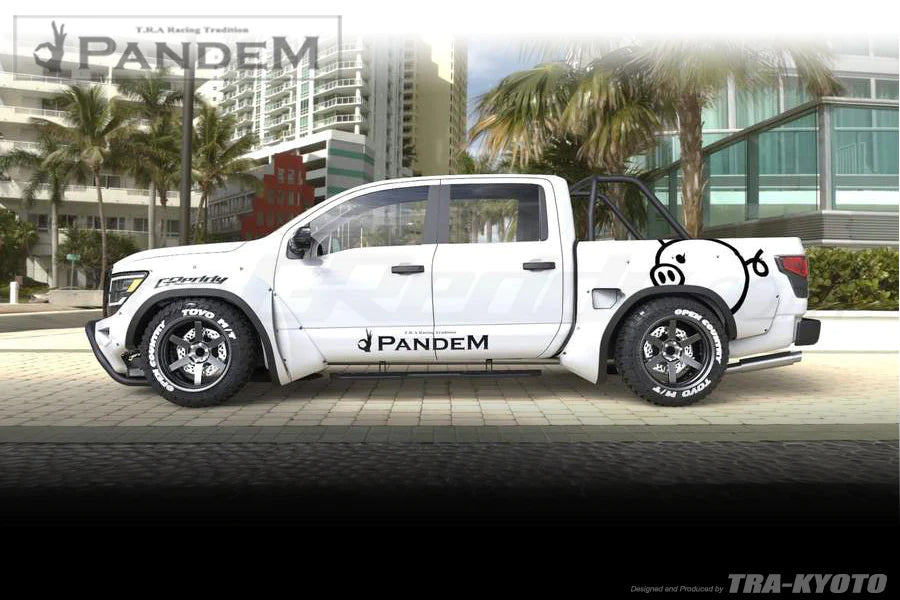 Pandem Aero - Nissan Titan Full Widebody Aero Kit without Wing