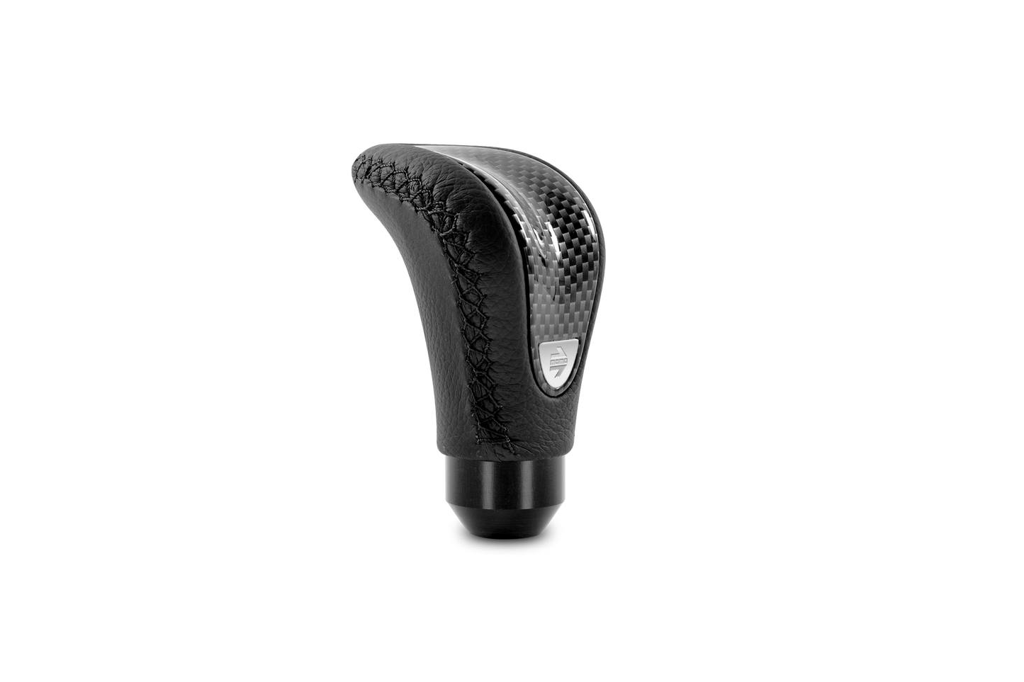 GEAR KNOB COMBAT EVO BLACK LEATHER