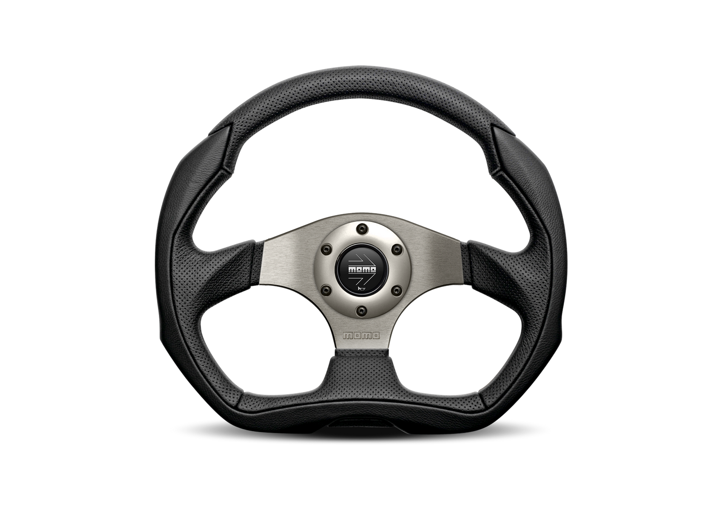 STEERING WHEEL EAGLE 350MM BLACK-ANT