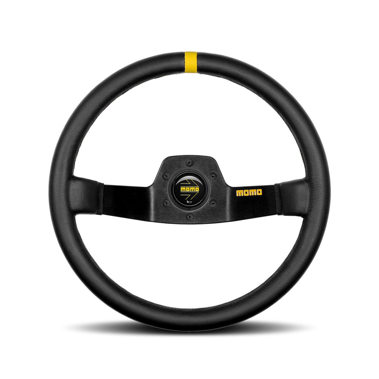 STEERING WHEEL MOD.02 350MM BLACK