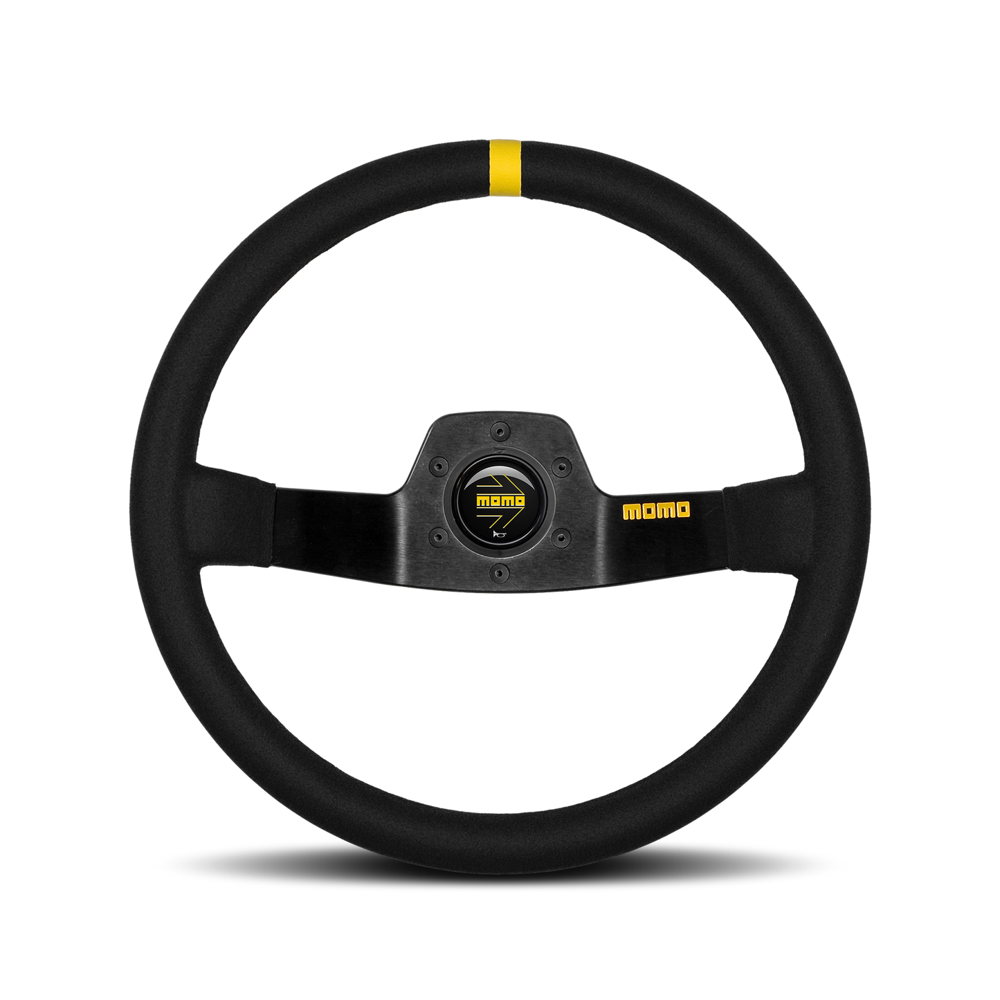 STEERING WHEEL MOD.02 350MM BLACK