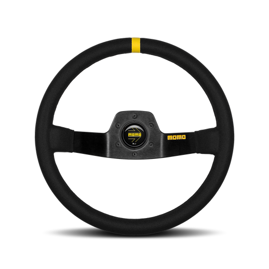 STEERING WHEEL MOD.02 350MM BLACK