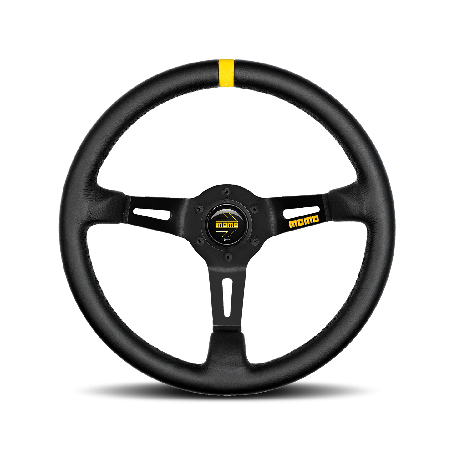 STEERING WHEEL MOD.08 350MM BLACK