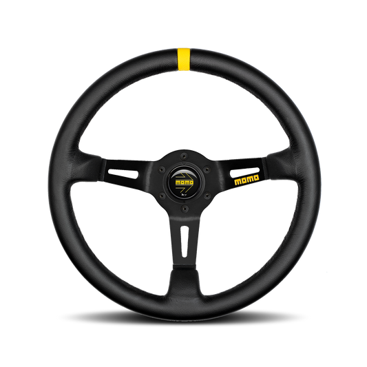 STEERING WHEEL MOD.08 350MM BLACK