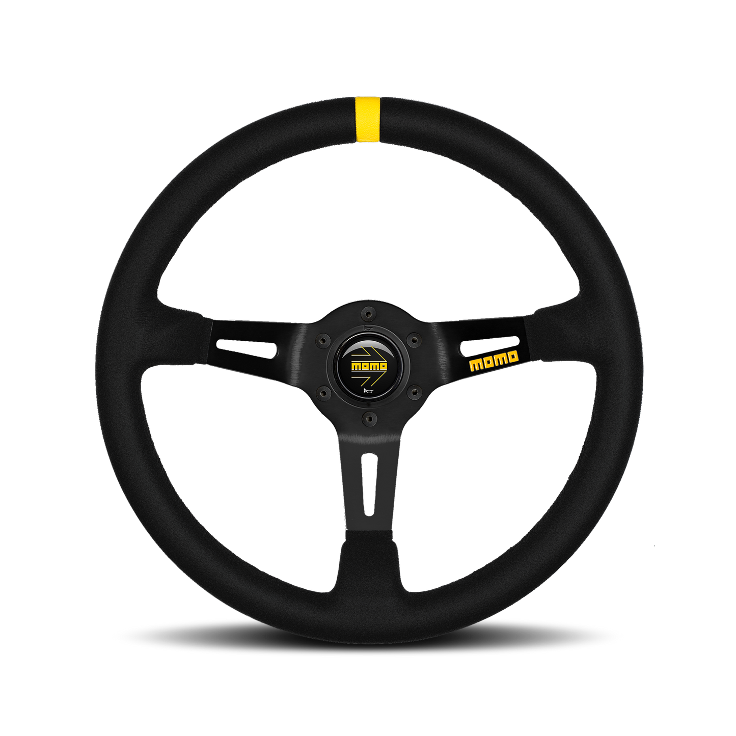 STEERING WHEEL MOD.08 350MM BLACK