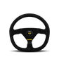 STEERING WHEEL MOD.88 FLAT BOT. BLACK 32