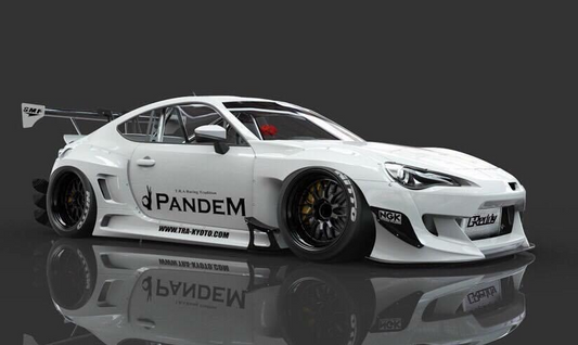 PANDEM TOYOTA FT-86 SUBARU BRZ Complete V3 Widebody with GT Wing