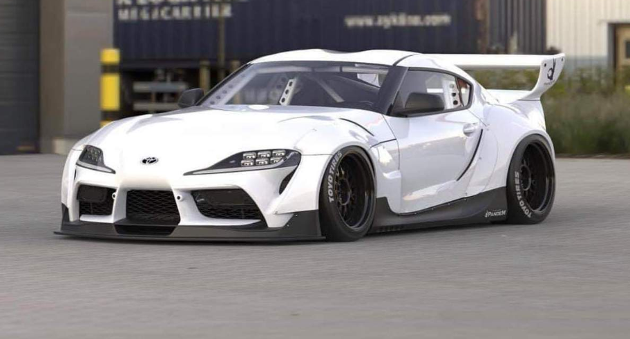 PANDEM TOYOTA A90 SUPRA BODY KIT Complete V1 Widebody Aero Kit