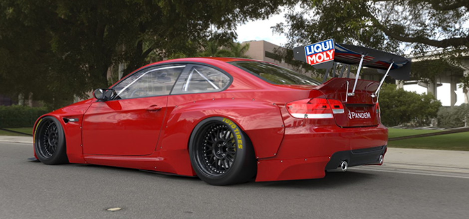 PANDEM BMW E92 Full Widebody Aero Kit with GT Wing