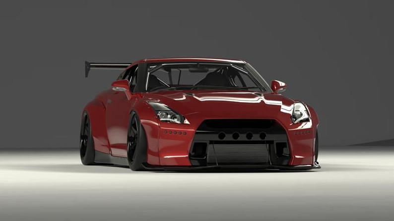 PANDEM NISSAN R35 GT-R Full Widebody Aero Kit VER 2 with GT Wing (FRP)