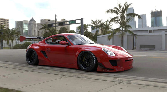 PANDEM PORSCHE CAYMAN 987.1 VER. 1 Full Widebody Aero Kit without GT Wing