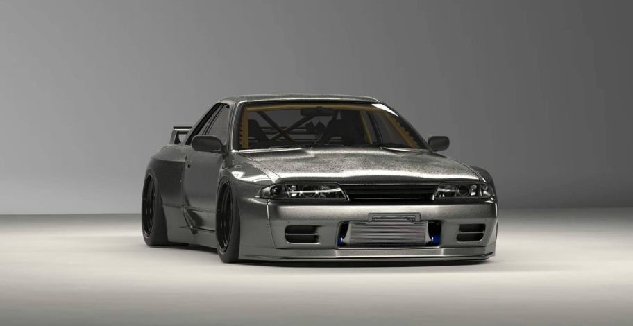 PANDEM NISSAN GTR R32 V1 Full Widebody Aero Kit without Wing