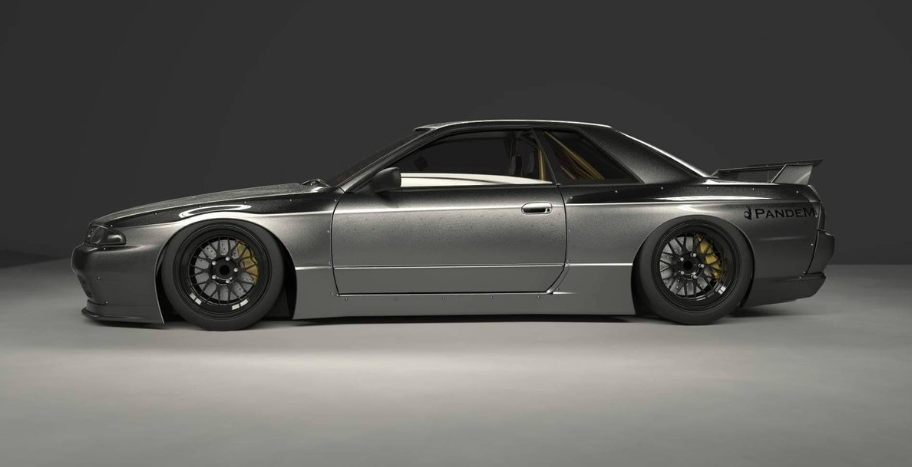 PANDEM NISSAN GTR R32 V1 Full Widebody Aero Kit without Wing