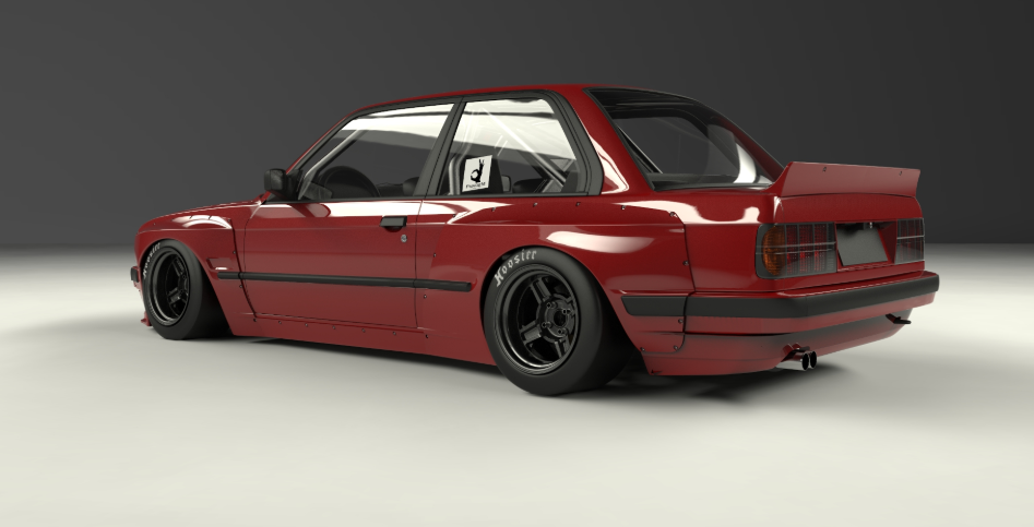 PANDEM BMW E30 V1 Complete Kit E30