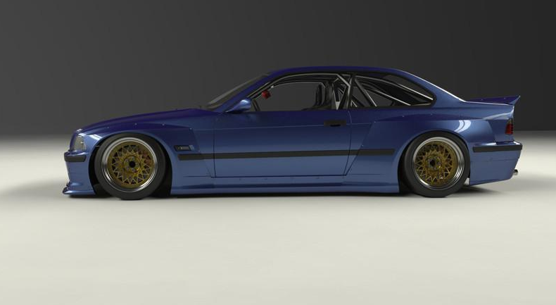 PANDEM BMW E36 M3 Complete Widebody Aero Kit