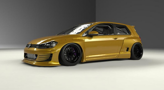 PANDEM GOLF MK7 2DOOR Complete Widebody Aero Kit