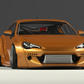 ROCKET BUNNY TOYOTA FT-86 SUBARU BRZ VER.2 Complete Widebody with Duck Tail Wing