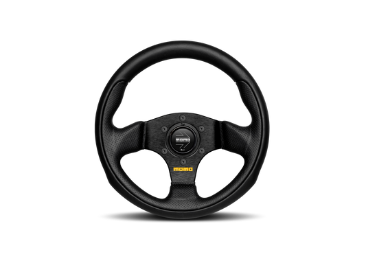 STEERING WHEEL TEAM BLACK LEATHER