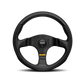 STEERING WHEEL TEAM BLACK LEATHER