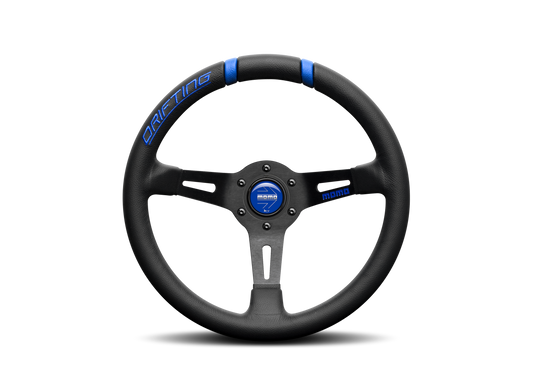 STEERING WHEEL DRIFTING 330MM BLACK-BLUE