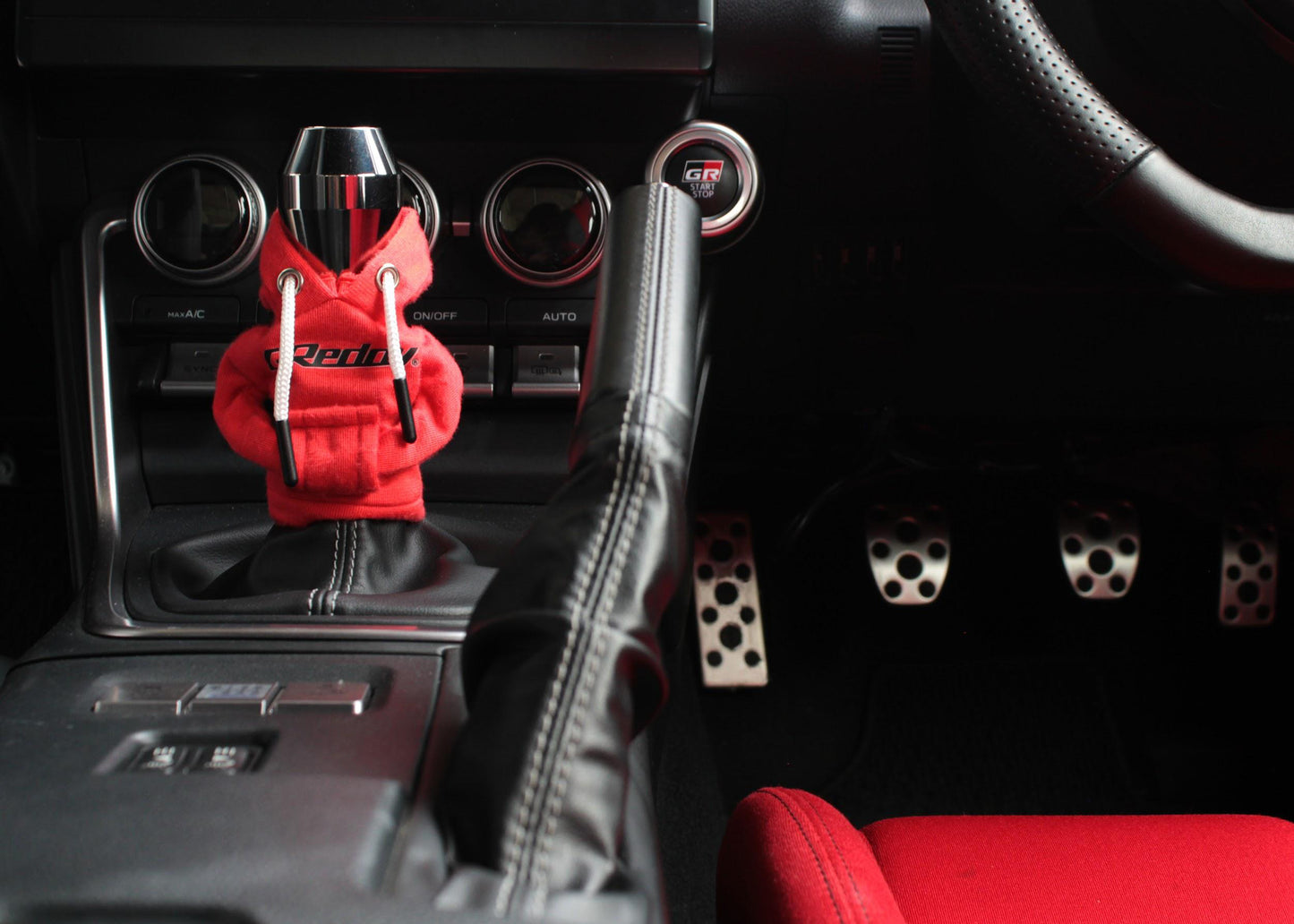 GReddy Shift Knob Parker Black/Red/Blue