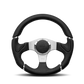 STEERING WHEEL MILLENIUM BLACK LEATHER