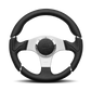 STEERING WHEEL MILLENIUM BLACK LEATHER