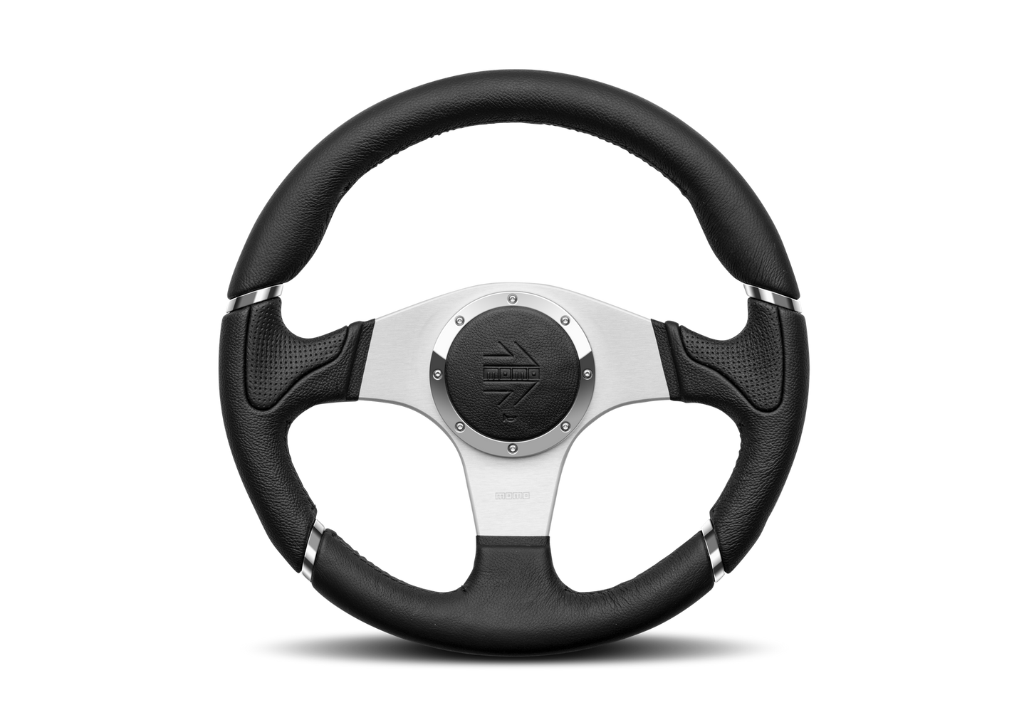 STEERING WHEEL MILLENIUM BLACK LEATHER