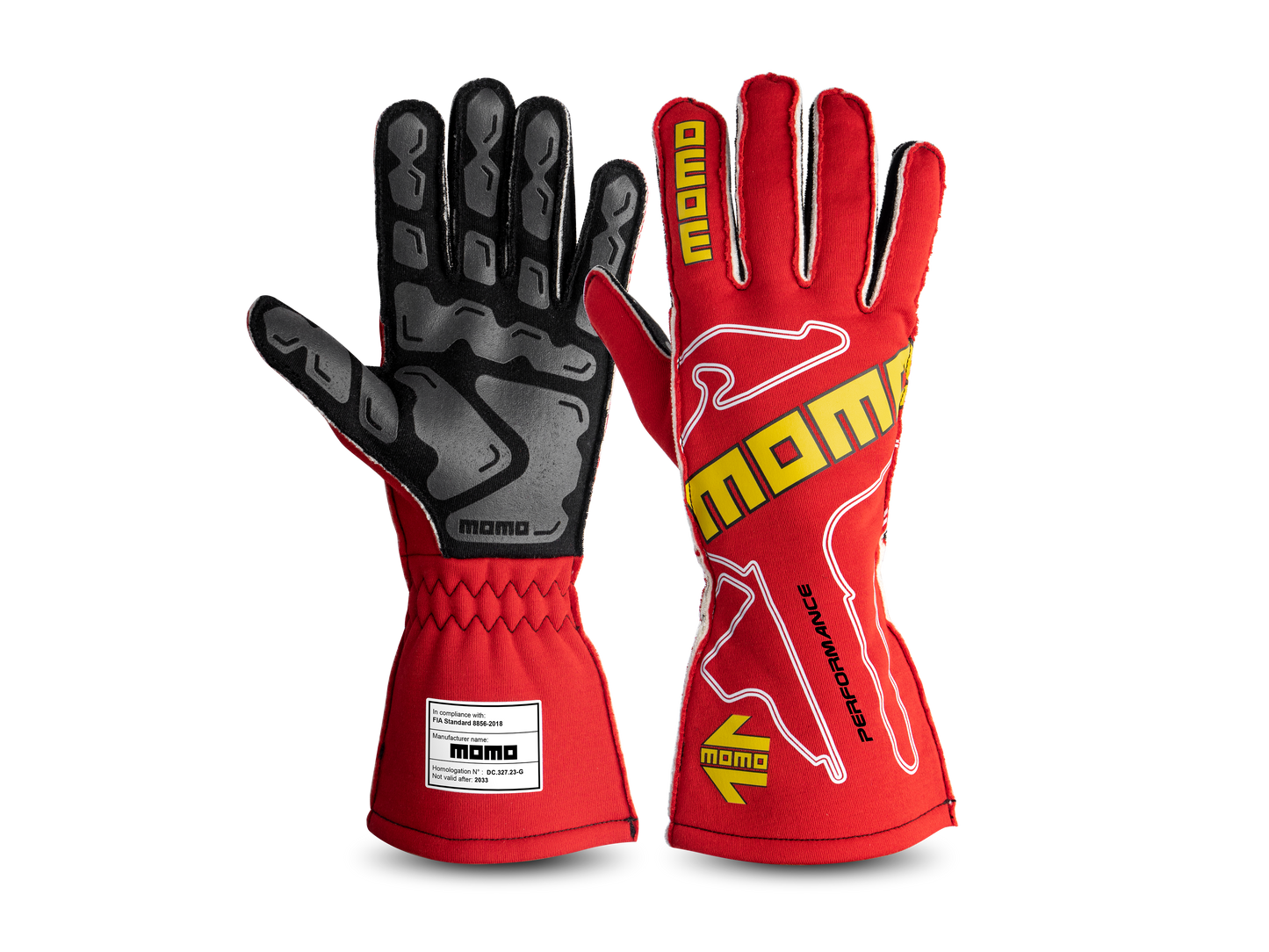 GLOVES PERFORMANCE Night Navy Red or White