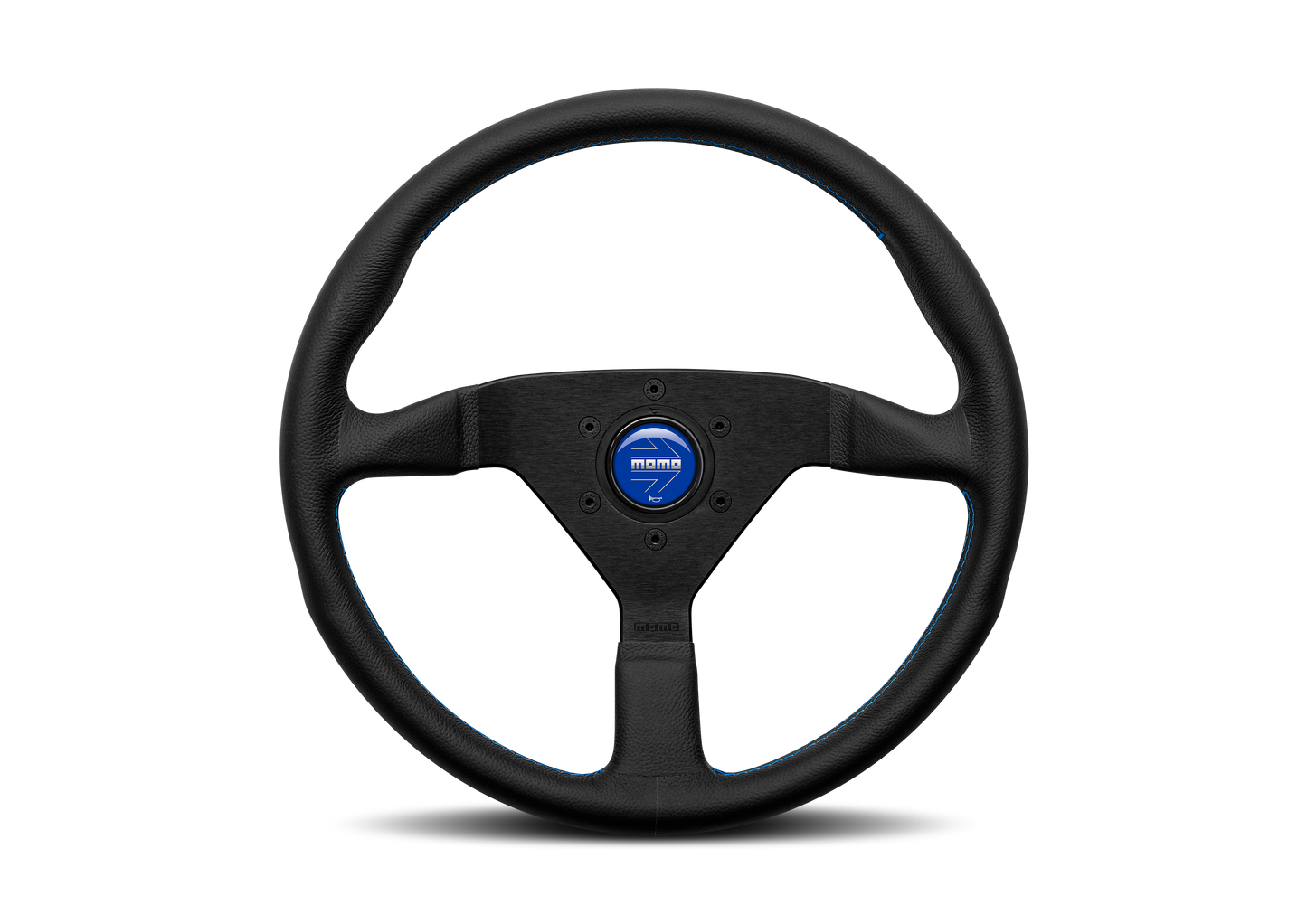 STEERING WHEEL MONTECARLO BLACK LEATHER